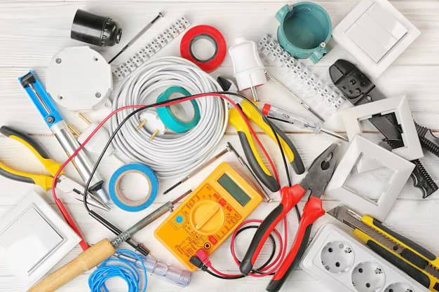 Electrical tools and supplies category