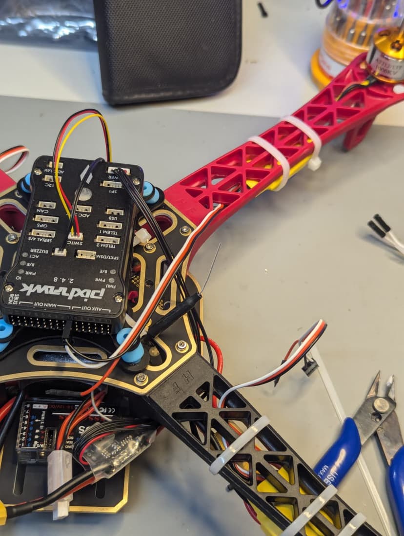 Drone with Embedded System Controller