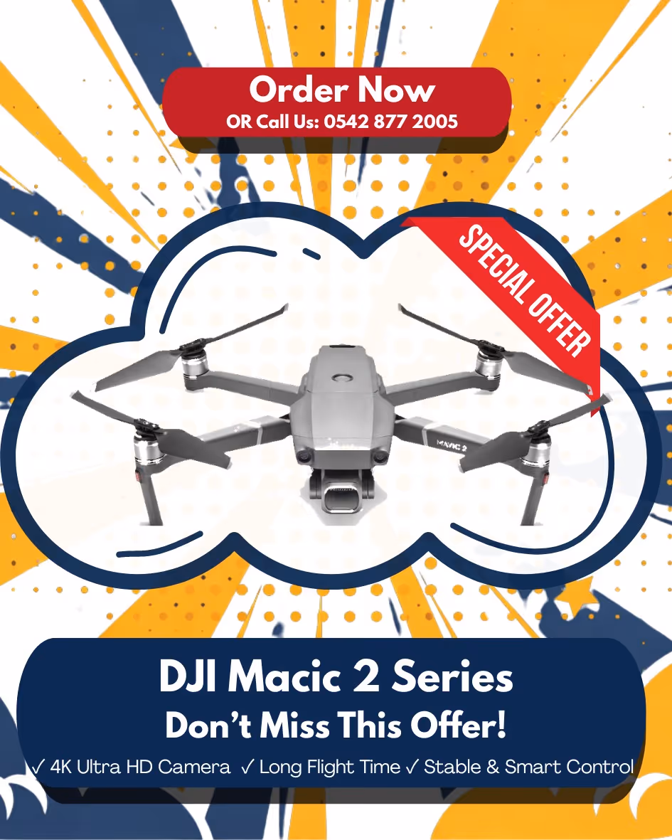 Drone promotion announcement